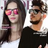 Joopin Rectangular Sunglasses Men's Polarised and Classic Sunglasses Women's Retro
