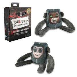 GREEPLINGZ® GREEPY® BUM, Rabid Rhesus– Fun Horror Plush with Dual Souls & Lenticular Face Creepy-Cute Collectable Characters Eeries 1