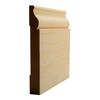 EWBB12 Colonial Baseboard 5-1/4" Tall x 11/16" Moulding. Unfinished, Sapele