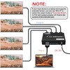 HDMI Splitter 1 in 4 Out, 4K@30Hz 4 Way HDMI