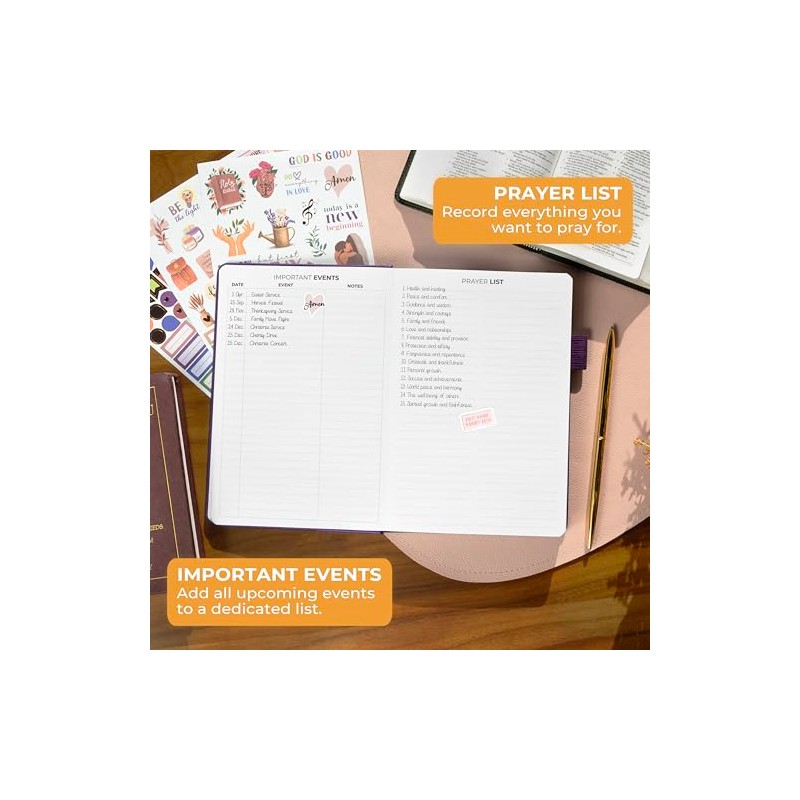 Clever Fox Prayer Journal – Daily Devotional & Gratitude Notebook