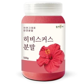 Donguihanjae Premium 100% Egyptian Hibiscus Powder 500g / 동의한재 프리미엄 100% 이집트 히비스커스 분말 가루 500g