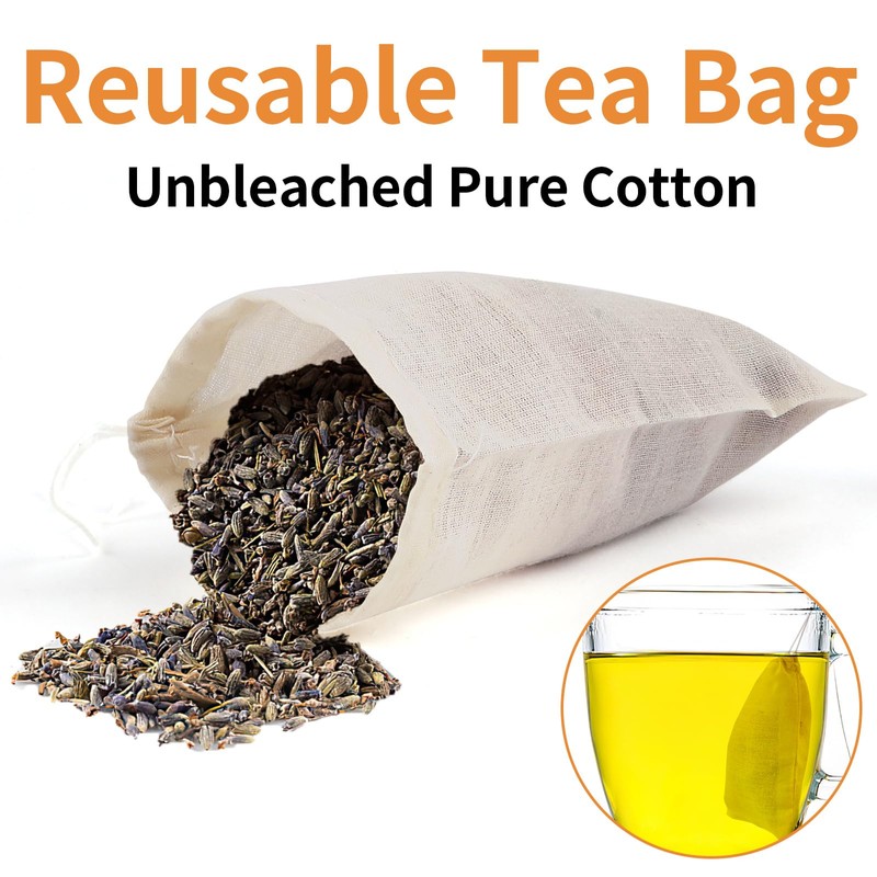 60 Pcs Empty Spice Bags for Cooking Soup, 3x4 In