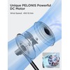 PELONIS 16" Oscillating Pedestal Stand Up Fan | Adjustable Height