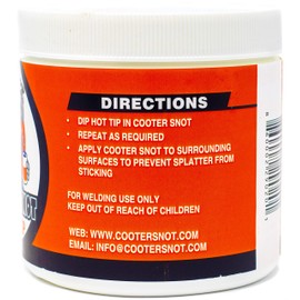 CritterGoo - Cooter Snot Tip Dip | Anti Spatter Welding Nozzle Gel, Tip Cleaner, Non-flammable, Silicon free (16 oz)