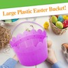 VFM - Purple Easter Bucket With Handle Egg Hunt -