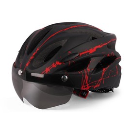 Helmet Cycling Helmet for Adult Men Women Protective Helmet with Magnetic Visor