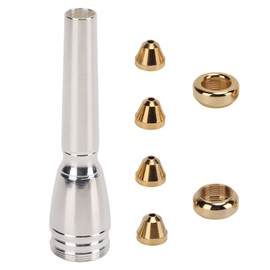 Trumpet Mouthpiece Set Polished Metal Trumpets Part 3C 3B 2C 2B Musical Instrument Accessories for Playing