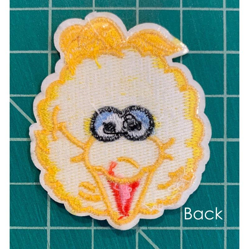 Unbranded Sesame Street: Big Bird Embroidered Iron On Patch