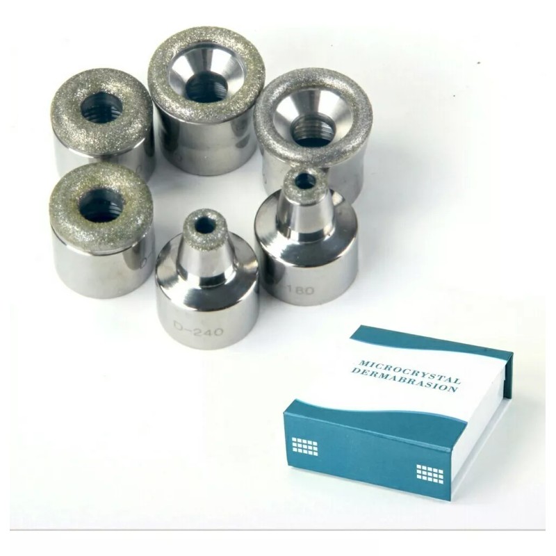 NUCOMFFEEL Microdermoabrasión Puntas Exfoliación Repuesto Paquete Con 6