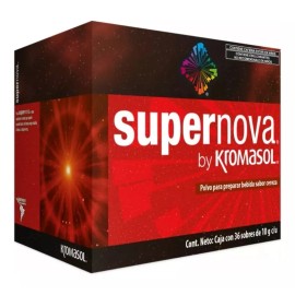Kromasol Supernova By Kromasol Energía 36 Sobres Bebida Sabor Cereza