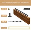 1pc Floating Shelf Hardware Heavy Duty Hidden Shelf Brackets Support,Wall