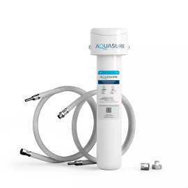 Aquasure Fortitude Compact Under Sink Water Filtration System with GAC/KDF Media