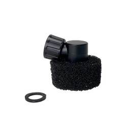 Aquascape 78343 AquaGarden Mini Pond and Waterfall Low Suction Fitting and Filter Sponge, Black