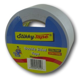 Stikky 50mm x 33m Double Sided Sticky Tape (Pack of 1)