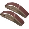 BOXONLY 2 x 27Inch Sanding Belt for Finishing Metal Drywall