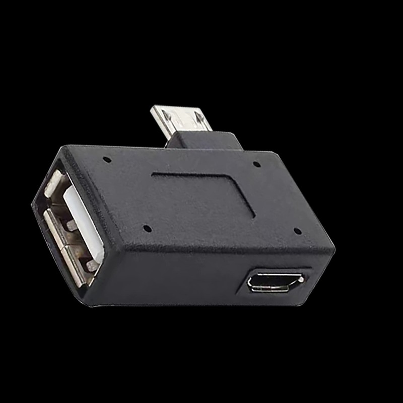 5 Pack Micro USB OTG Adapter, tunghey 2-in-1 Powered Micro