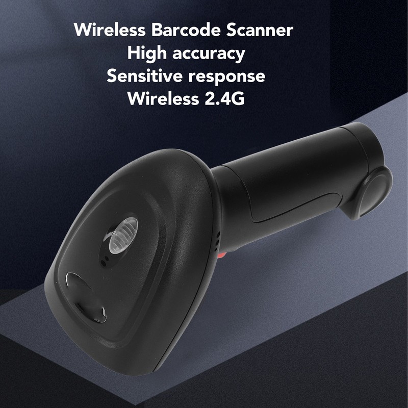1D Barcode Scanner 2.4G Wireless Fast Scanning Strong Recognition Ability