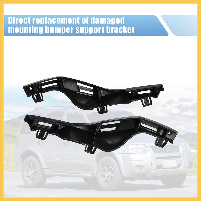 REPAIROCK 1 Pair Left and Right Side Front Bumper Mounting