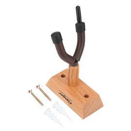 Violin Hanger, Durable Wooden Base Violin Wall Mount Holder for Home Studio Bracket Stool Cover