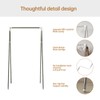 Heekaby Clothes Drying Rack Foldable, Stainless Steel Portable Clothes Rack