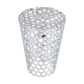 uxcell Gutter Guard Filter, 2.4 Inch 304 Stainless Steel Downspout Guard Filter Strainer for Stops Leaves Blockage