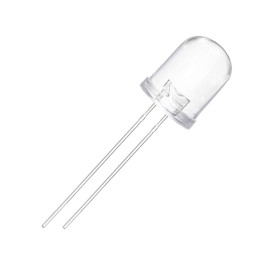 CHANZON 10 pcs 10mm Infrared Ray IR 850nm Emitter LED Diode Lights (Clear Transparent Round Lens DC 1.4V-1.6V 20mA) Lighting Bulb Lamps Electronics Components Indicator Light Emitting Diodes