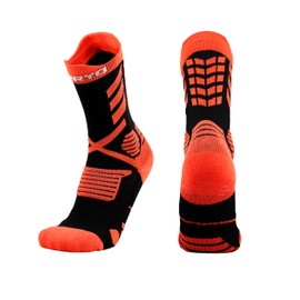 FUNRY Unisex Grip Socks Soccer,Tire Anti-slip Silicone Sports Tire Socks, Comfortable and Soft Soccer Matching sock