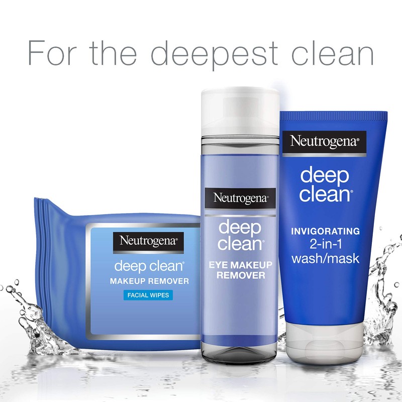 Neutrogena Unisex DEEP BLEAN DESMAQUILLANTE 125UN DEEP BLEAN MAKE-UP REMOVER