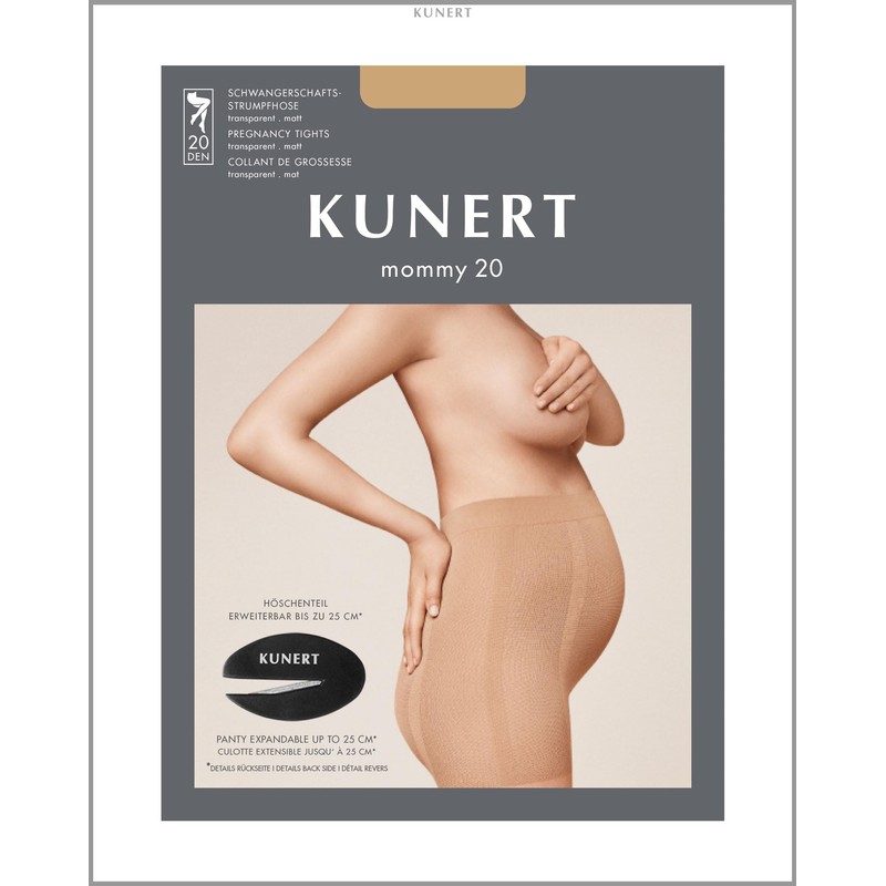 KUNERT Women's Mommy 20 Maternity Tights, 20 Den, Braun (Cashmere