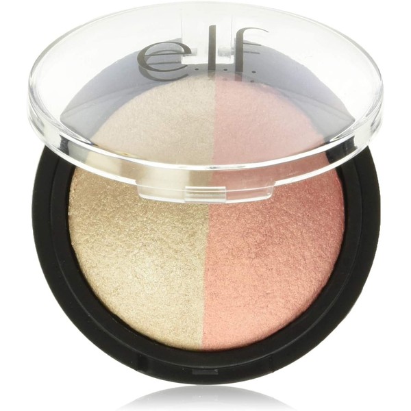 Elf Cosmetics Baked Highlighter & Blush 83371 Rose Gold, 0.6 Ounce
