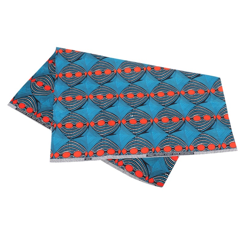 Tofficu 3pcs Crafting African Fabric Double-Sided Quilting Patchwork Decor Bulk