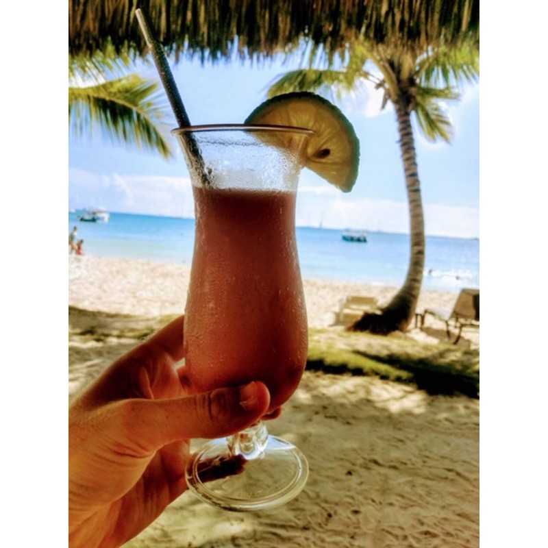 8.5" 2-Piece Stainless-Steel Drinking Straws