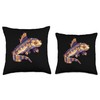Kuhli Loach 8 Bit Throw Pillow