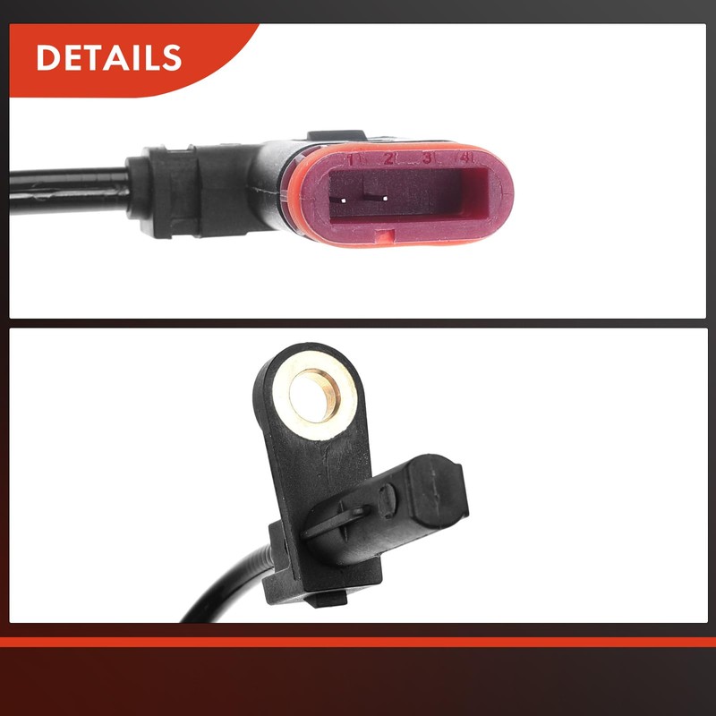 Frankberg 2 x ABS sensor front rear compatible with S-Class