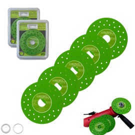 Diamond Chamfering Saw Blade for Angle Grinder,Rock Slab Grinding Disc,Glass Cutting Disc（5 Pieces） 4-1/2" X 7/8-inch Cutter, Cutting and Grinding Ceramics Glass Rock,Slab Crystals Tile and Jade