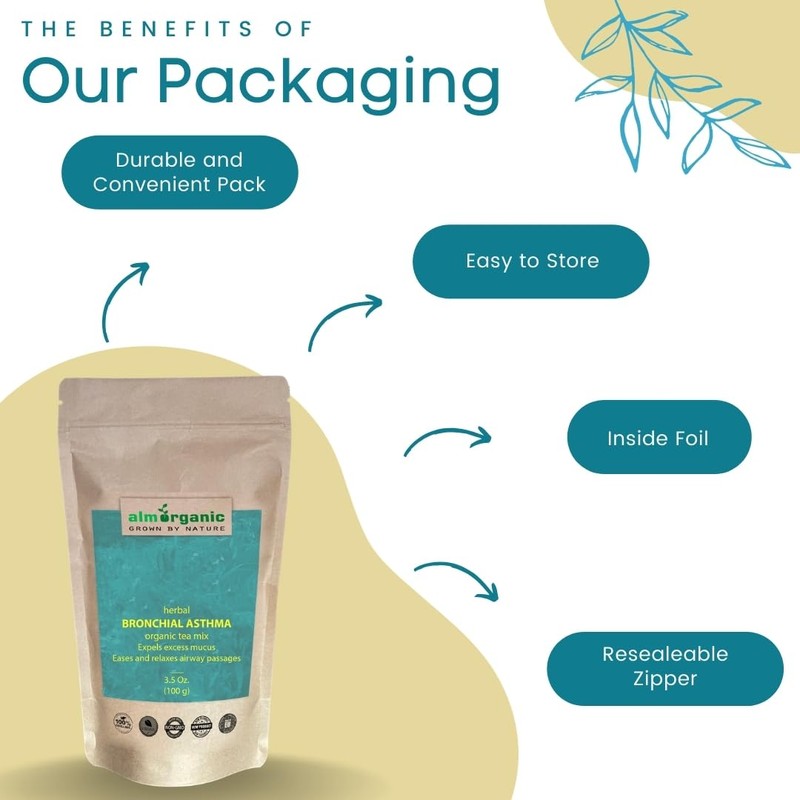Herbal Tea for Breathing & Lung Wellness | Soothing Herbal