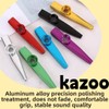 Kazoo, Pack of 7 Kazoo Metal, Kazoo Membrane, Metal Kazoo