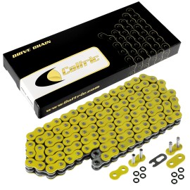 Celox 520 X 120 Links Motorcycle Atv Yellow O-Ring Drive Chain 520-Pitch 120-Links