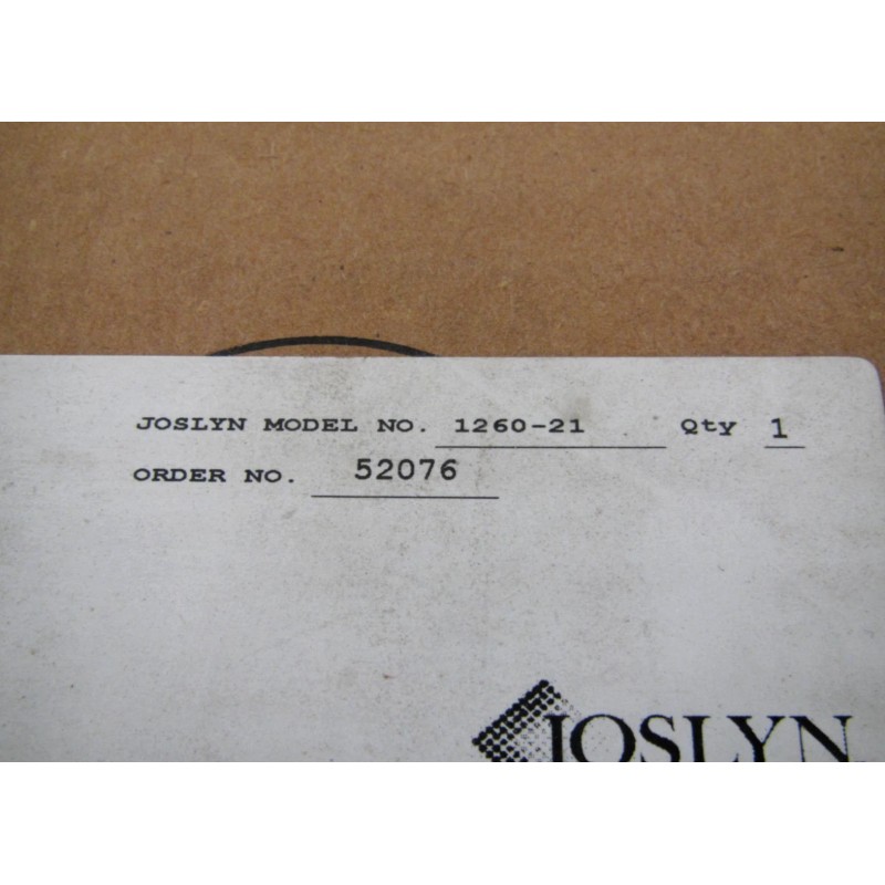 JOSLYN New Joslyn 1260-21 SURGITRON III 120V 2-Wire AC Surge