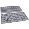 FindingKing 2 Gray Flocked 50 Compartment Display Tray Inserts