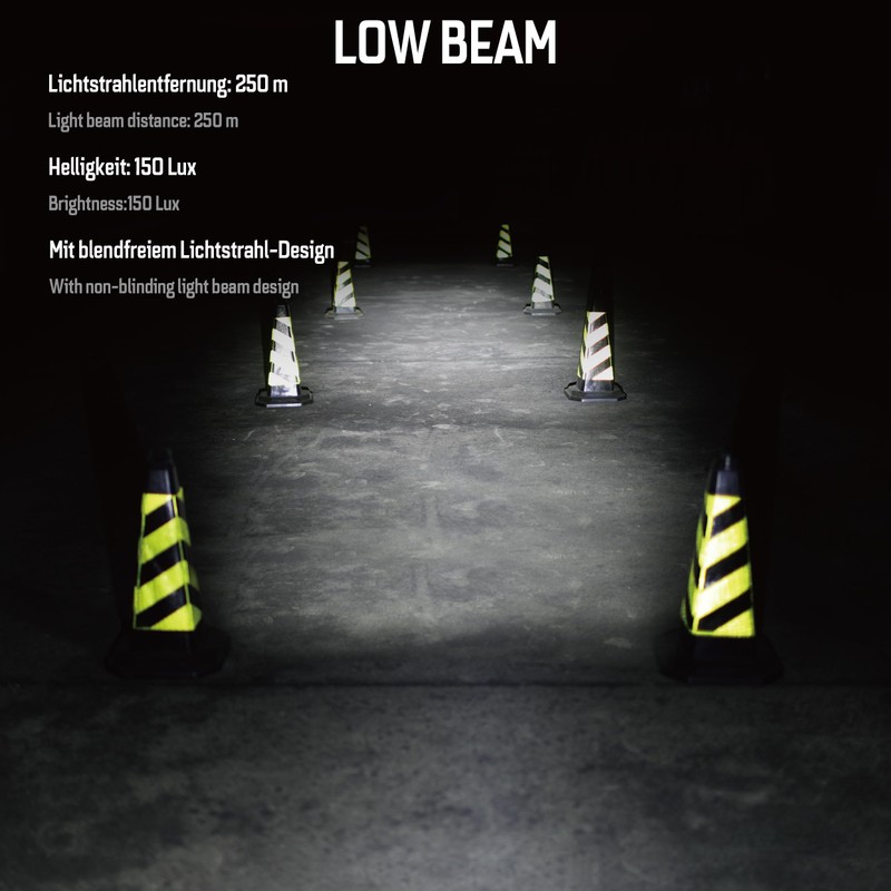 ADDVIEW E-Bike Front Light 170 Lux Hammer E170 Plus -