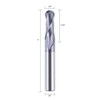 SpeTool 14412 Ball Nose Carbide End Mill CNC Cutter Router