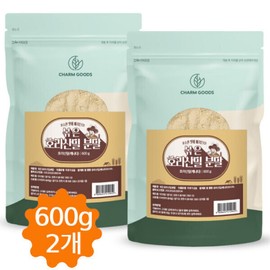 Charm goods Roasted Khorasan Wheat Powder, Good Carbohydrates, Misut Flour 600g/2 units / 볶은 호라산밀 가루 분말 착한 탄수화물 미숫가루 600g/2개