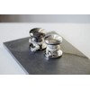 Philippi 273037 Hamburger Shaker for Salt, Nickel, Silver, 4.3 x