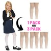 Hi!Mom School Girls' Tights - Soft Strong Footed Ballet Tights,
