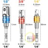 Flexible shaft bits drill extension, 1 piece 105° angle screwdriver
