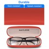 Eyeglass Case,RayLove Hard Shell Glasses Case Neutral Flip Glasses Case