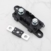 VGOL 1Set MEGA Car Fuse Holder with 500A Fuse ABS