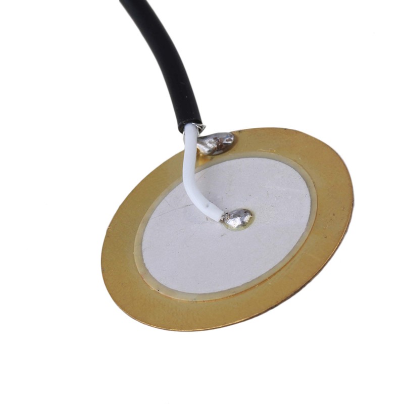 Lovermusic Socket Dia 0.25inch Piezo Transducer Pickup Microphone Contact Replacement